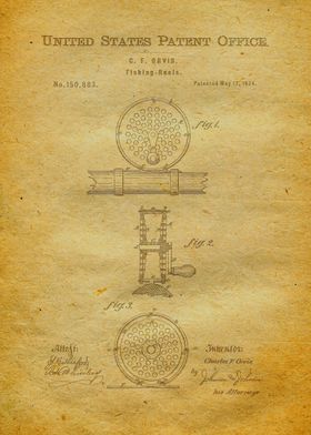 12 Fishing Reels Patent 1