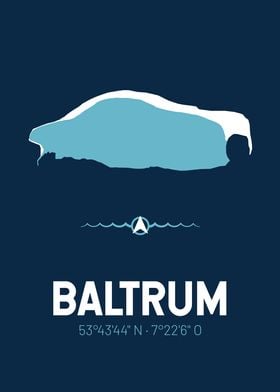 Baltrum Map Design