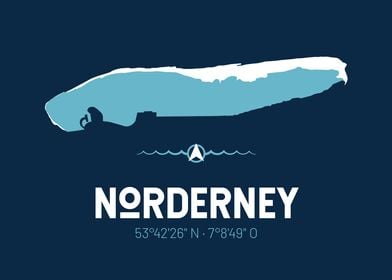 Norderney Map Design
