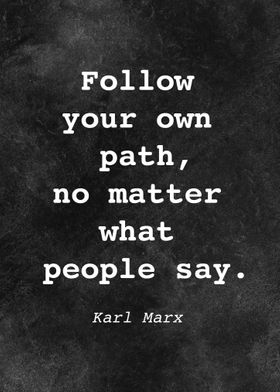 Karl Marx Quote D025