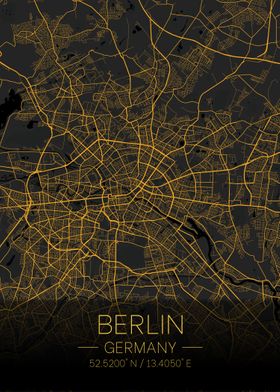 Berlin Germany Citymap