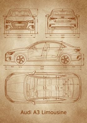 Vintage Car Blueprints-preview-0