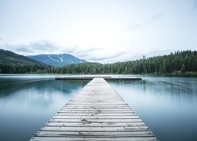 Pier Lake Landscape