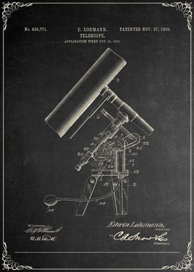 Telescope Patent Blueprint