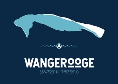 Wangerooge Map Design