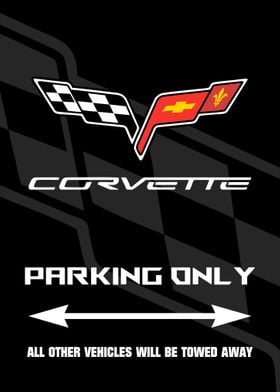 Corvette parking only