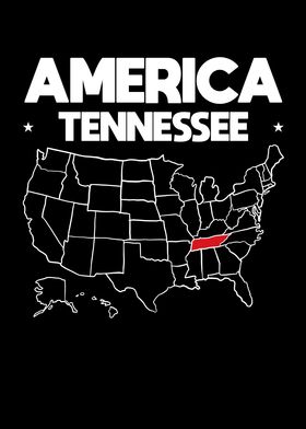 USA gift Tennessee State