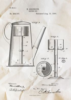 Coffee Pot Patent