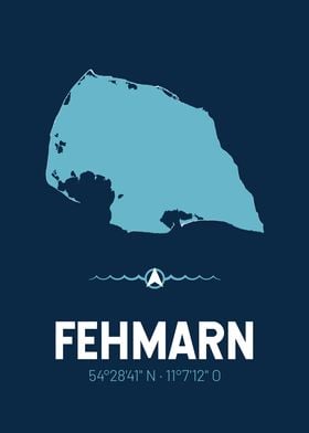Fehmarn Map Design