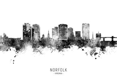 Norfolk Skyline Virginia