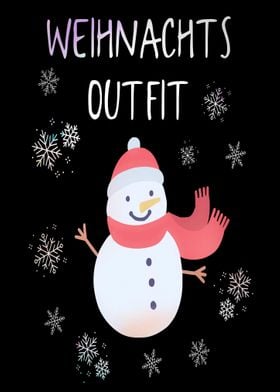 Christmas Outfit Snowman