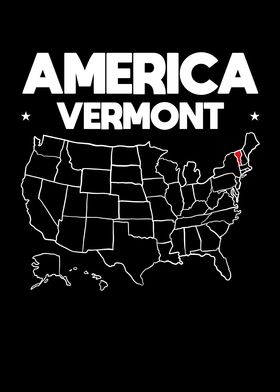 USA gift Vermont State