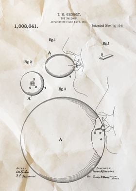 Toy Baloon Patent