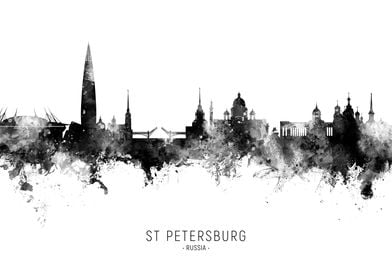 St Petersburg Skyline