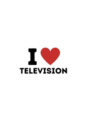 I Love Television Simple