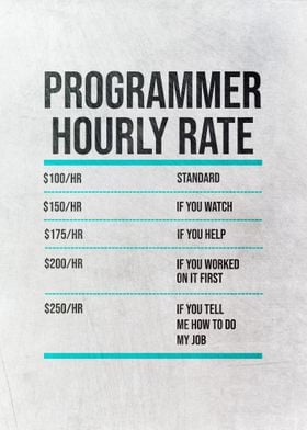 Programmer Hourly Rate