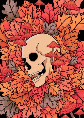 The skull of autumn
