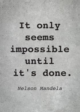 Nelson Mandela Quote L010