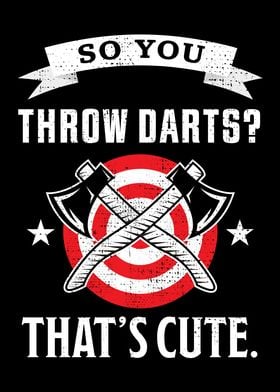 Axe throwing Darts Gift