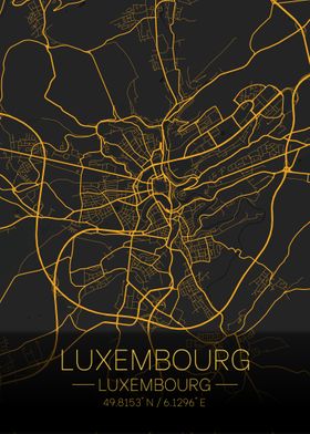 Luxembourg Citymap