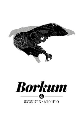 Borkum Design Map