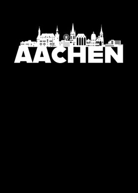 Aachen Germany Skyline