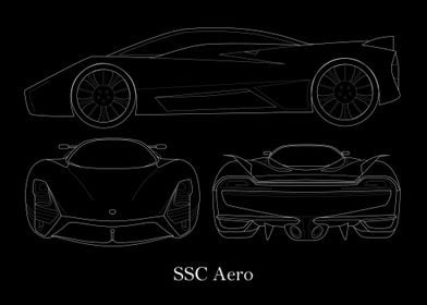 SSC Aero Blueprint