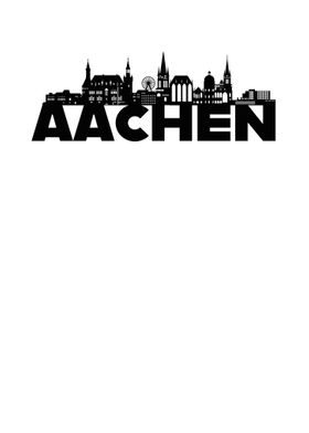 Aachen Germany Skyline