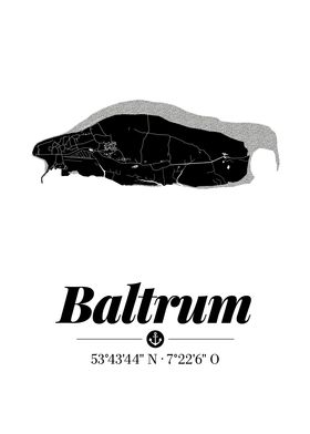 Baltrum Design Map