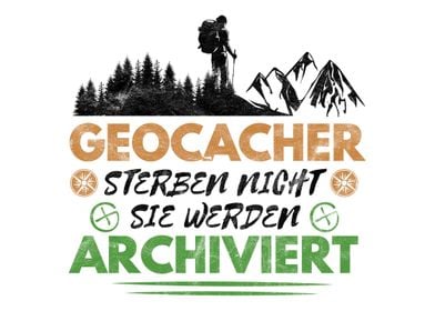 Geocache lustiger Spruch