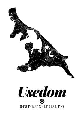 Usedom Design Map
