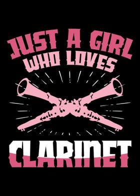 A girl who loves clarinet