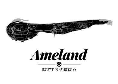 Ameland Design Map