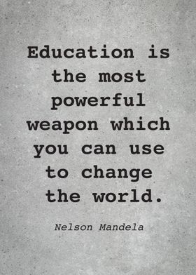 Nelson Mandela Quote L012