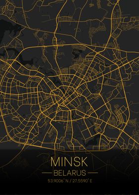 Minsk Belarus Citymap