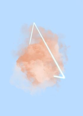 Cloud in a triangle