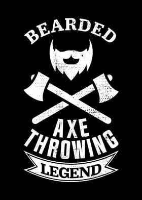 Bearded Axe throwing Gift