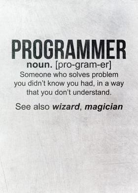 Programmer Definition