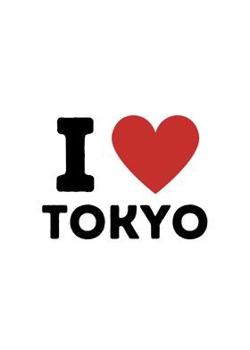 I Love Tokyo Simple Heart