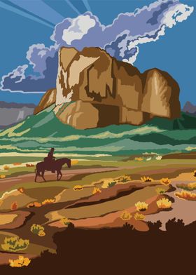 Arizona travel poster