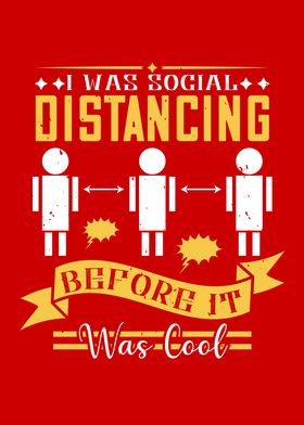 I was Social Distancing