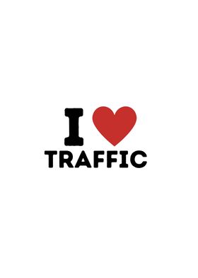 I Love Traffic Simple