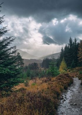 Stormy day in Glen Orchy