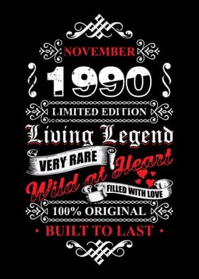 November Legend 1990