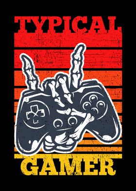 Typical Gamer Skeleton