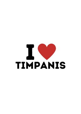 I Love Timpanis Simple