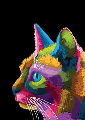 Pop Art Cat