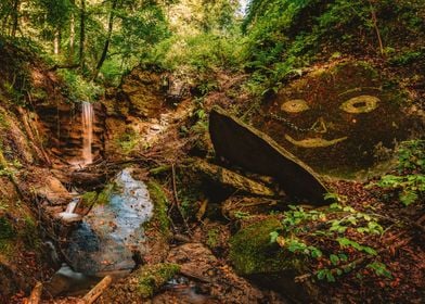 Fairytale waterfall