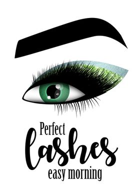 Perfect lashes