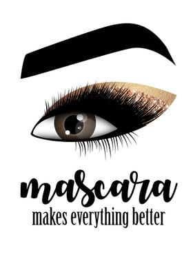 Mascara makes better